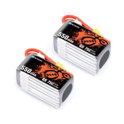 BETAFPV 550mAh 6S 75C Battery (2pcs)