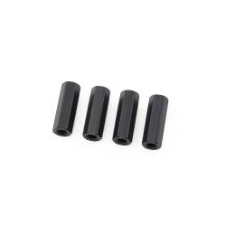 Black Hex Standoffs 10mm (4 pcs)