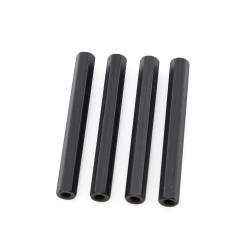 Black Hex Standoffs 37mm (4 pcs)