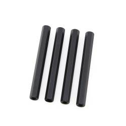 Black Hex Standoffs 40mm (4 pcs)