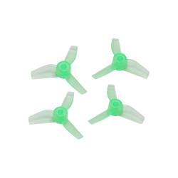 Rakonheli 31MM 3 Blade Clear Propeller (2CW+2CCW; 0.8MM Shaft) - Green