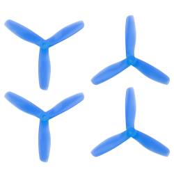 DAL 5x4.5 - 3 Blade Bullnose Propeller - V2 T5045 (Set of 4 - Crystal Blue)