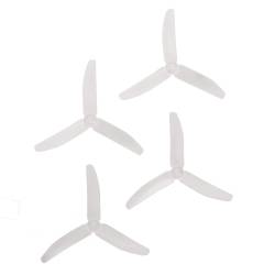 RaceKraft 5x4 Clear Tri-Blade (Set of 4 - Clear)