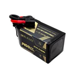 CNHL Ultra Black Series 1400mAh150C 6S LiPo Battery - XT30