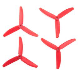 Gemfan 5x4 - 3 Blade Master Propellers (Set of 4 - CodeRed)