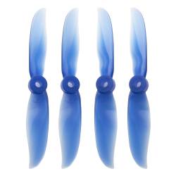 DAL 5x5 - 2 Blade, Crystal Blue Cyclone Propeller - 5050C  (Set of 4)