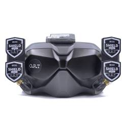 ORT Quad Shield Pro 5.8GHz RP-SMA Patch Antennas for DJI Goggles - LHCP