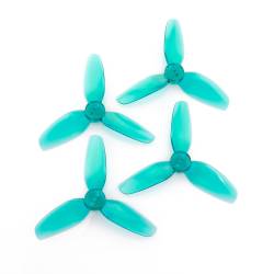 HQProp DP 2.5x3.5x3 Propeller (Set of 4 - Light Blue)