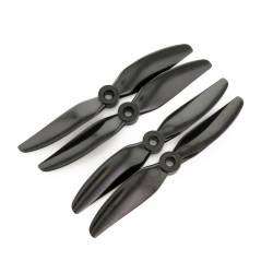 HQProp DP 5x5V1S Propeller - 2 Blade (Set of 4 - Black)