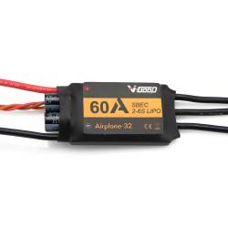 V-Good RC 32-Bit 60A 2-6S Brushless ESC for RC Airplane