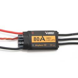 V-Good RC 32-Bit 80A 2-6S Brushless ESC for RC Airplane 