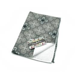 Say Andrea Grey Skies Kitchen Towel