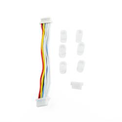 8pin Cable w/ M3 Anti-Vibration Silicone Grommets (Clear - 6 pcs)