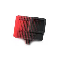 iFlight TPU Adjustable GoPro Hero 9 Camera Mount (0~40°) (Red + Black)