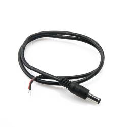 2.1mm Straight Barrel Connector 30cm to Pigtail
