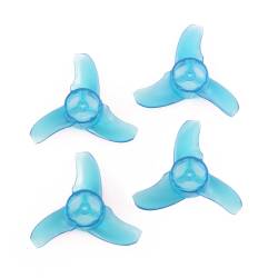  Avan Tinyhawk 3-Blade Propeller 40mm (Blue -Set of 4)