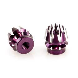 STP Adjustable Height M4 Stick Ends for FrSky X9D/Futaba/ Spektrum/Jumper/FlySky I6 - Purple