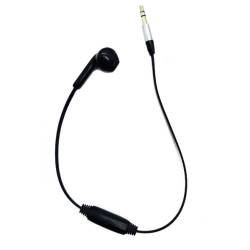 Single Earbud with Volume Control for FPV Goggles