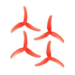 EMAX AVAN Scimitar 3.5x2.8x3 Propeller (Set of 4) - Red