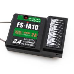 FlySky FS-iA10CH Receiver 10CH 2.4G AFHDS 2A Telemetry Receiver