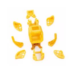 Flywoo Mr.Croc 3D Printed TPU Set GoPro Session - Gold
