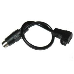 Futaba Square-6 to Mini-Din cable for Ez-UHF
