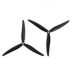 Gemfan 1170 3-Blade Propeller (Set of 2) - Black