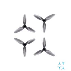 Gemfan 2412 3-Blade Propeller (Set of 8) - 1.2mm Shaft