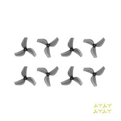 Gemfan 35MMS 3-Blade Propeller (Set of 8) - 1mm Shaft