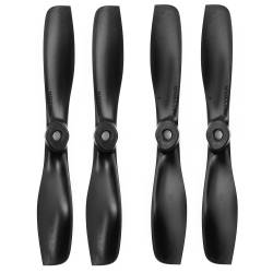 Gemfan 6x4.5 Bullnose Nylon Glass Fiber Propeller (Set of 4 - Black)