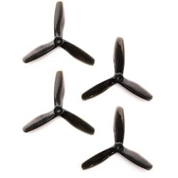 Gemfan 5x4.5 - Dinoblades Bullnose 3 Blade Master Props - Black (Set of 4)