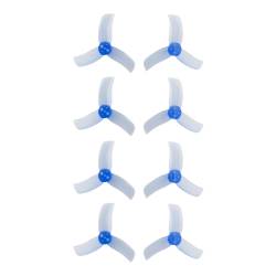 Gemfan Hulkie Blue 2040 Durable 3 Blade - Set of 8 (4CW, 4CCW)