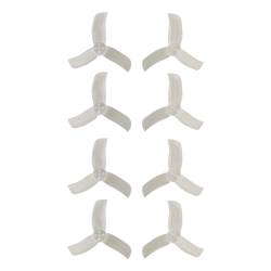 Gemfan Hulkie Clear 2040 Durable 3 Blade - Set of 8 (4CW, 4CCW)