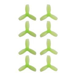 Gemfan Hulkie Green 1940 Durable 3 Blade - Set of 8 (4CW, 4CCW)