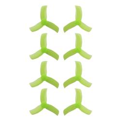 Gemfan Hulkie Green 2040 Durable 3 Blade - Set of 8 (4CW, 4CCW)