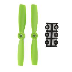 HQProp 5x4.5G Bullnose CCW Propeller - 2 Blade (2 pack Green)