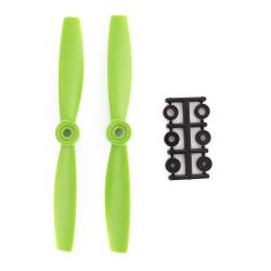 HQProp 5.5x4.5RG CW Bullnose Propeller - (Set of 2 - Green)