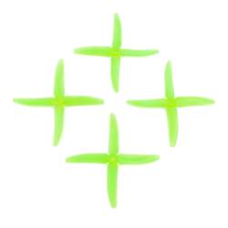 DAL 5x4 4 Blade Propeller Q5040 (Set of 4 - Crystal Green) 