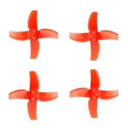 Happymodel Mobula7 40mm 4-blade Propeller - Red