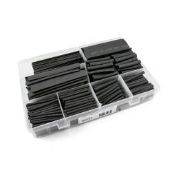 Heat Shrink Tube Assortment Box - 508pcs Black