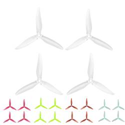  Gemfan MCK Hurricane 51366 3-Blade Propeller (Set of 4)