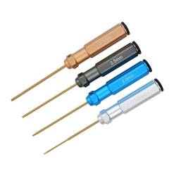 Hex Driver Combo w/ Titanium Coating - M1.5/M2/M2.5/M3 