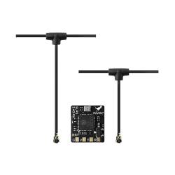 HGLRC ELRS 2.4GHz RX-T Receiver w/ T-Antennas