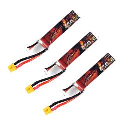 HGLRC KRATOS 2S 450mAh 75C LiPo Battery - XT30 (3pcs)