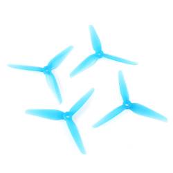 HQProp R38 HeadsUp Racing 5.1x3.8x3 Propeller (Set of 4 - Blue)
