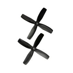 HQProp 4x4x4B CCW Propeller - 4 Blade (2 Pack - Black)