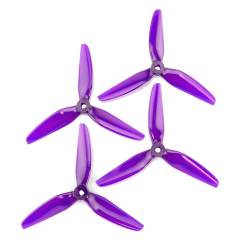 HQProp DP 5.1X3.1X3 Propeller (Set of 4 - Purple)