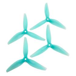 HQProp DP 5.1X5.1X3 PC Propeller (Set of 4 - Light Blue)