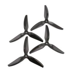 HQProp DP 5x4.5x3V1S PC - 3 Blades (Set of 4 - Black)