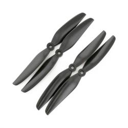 HQProp 7x4.5V1S GFN Propeller - 2 Blade (Black - Set of 4)